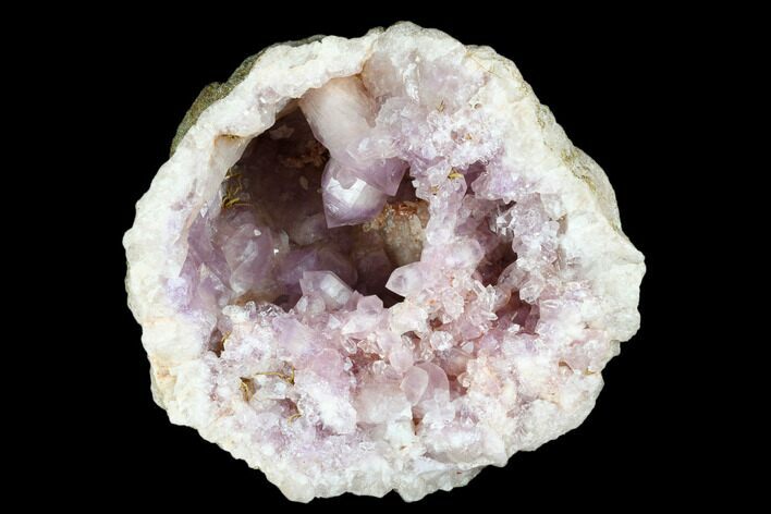 Sparkly, Lavender Amethyst Geode Half - Argentina #180817